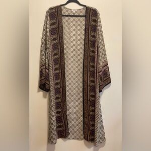 Eyeshadow long kimono. Excellent condition